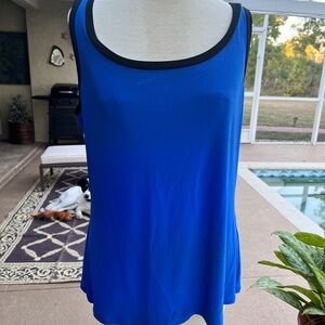 Frank Lyman Design Royal Blue Tank Top